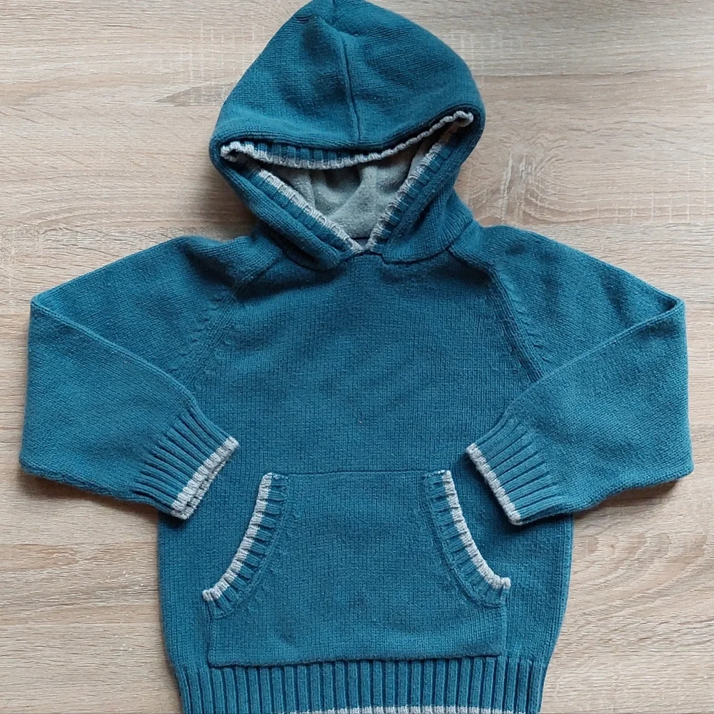 2009 guc Gymboree slate blue sweater 3-4 years - Picture 11 of 12
